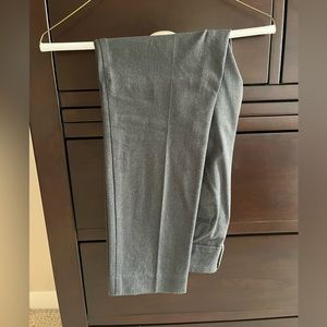 Loft charcoal dress pants 6 curvy fit